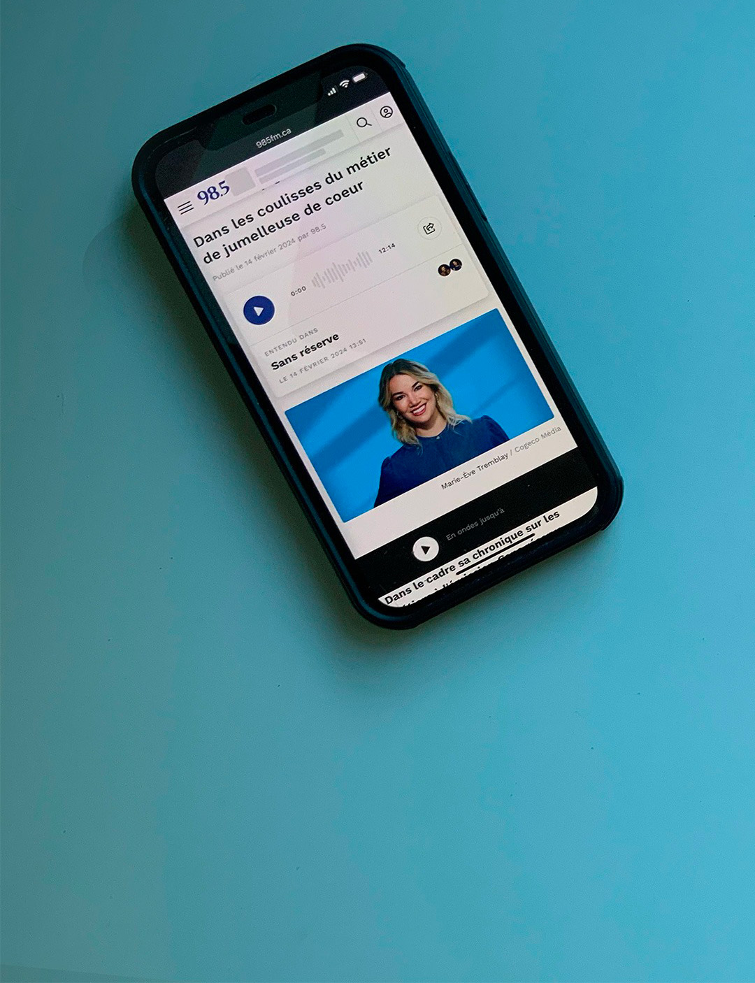 Marie-Ève Tremblay 98,5